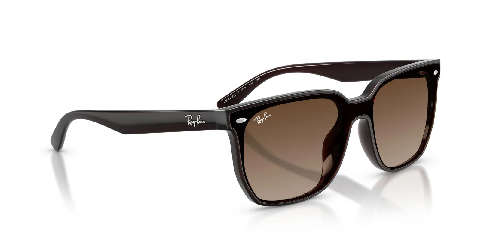 Ray-Ban 4466D Sunglasses - Transparent Grey - view 14